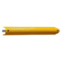 5cm Yellow Rubber Curb - Middle Section