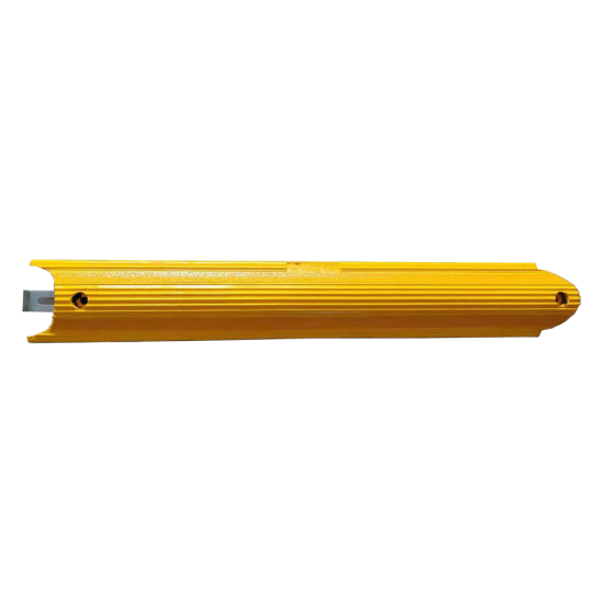 5cm Yellow Rubber Curb - Middle Section 5cm Yellow Rubber Curb - Middle Section