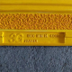 5cm Yellow Rubber Curb - Middle Section 5cm Yellow Rubber Curb - Middle Section