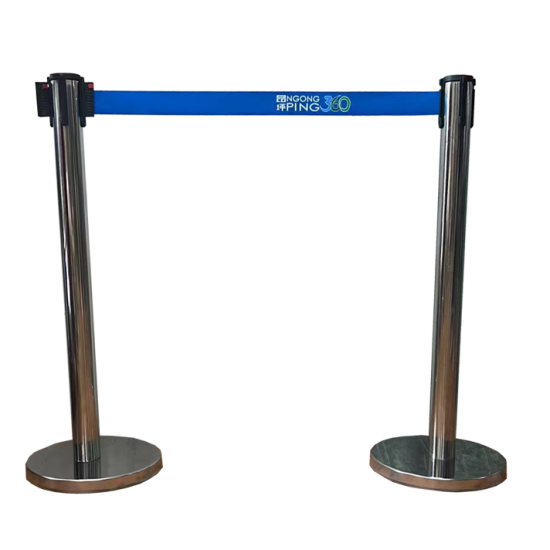 Retractable Queue Crowd Control Post with Customer Logo(for Norway) Retractable Queue Crowd Control Post with Customer Logo(for Norway)