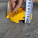 5cm Yellow Rubber Curb - Middle Section 5cm Yellow Rubber Curb - Middle Section