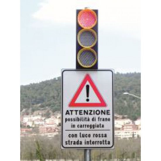 3 or 4-way temporary traffic light 3 or 4-way temporary traffic light