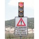 3 or 4-way temporary traffic light 3 or 4-way temporary traffic light